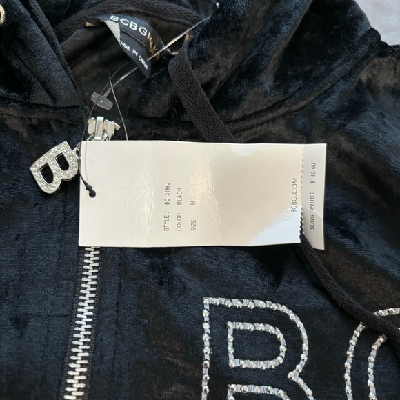 BCBG Y2K Velour Tracksuit - Picture 3 of 6